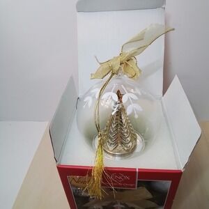Lenox Wonder Ball‎ Tree Color Changing Lit Ornament New In Box